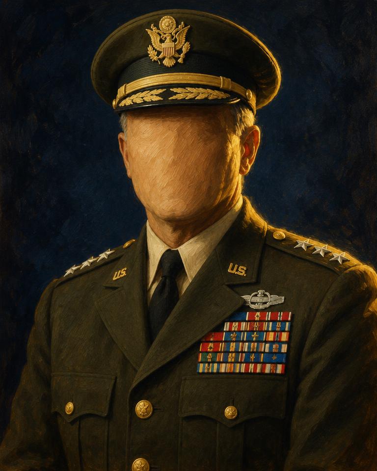 Illustrative portrait for George C. Marshall