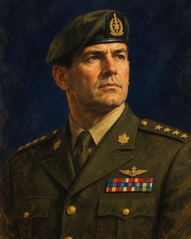 Illustrative portrait for Sam Manekshaw